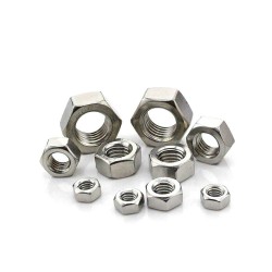 Chamfered Hexagon Thin Nuts - M6/M8 - SS304/SS316 A2-70 - DIN439 DIN936 