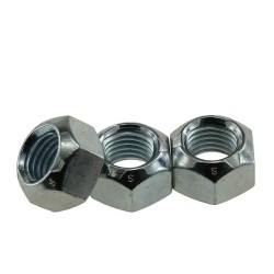 galvanized metal lock nuts m8 m10 metal lock  nut