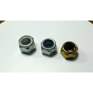 Hex Nylock Nut Stainless Steel Nylon Insert Lock Nut M3-M12 Hex Nylock Nut Stainless Steel Nylon Insert Lock Nut M3-M12