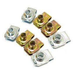 Cage Nut - High Quality - Carbon Steel - Galvanized - Cross Recessed - Metal Iron Cage Nut - High Quality - Carbon Steel - Galvanized - Cross Recessed - Metal Iron