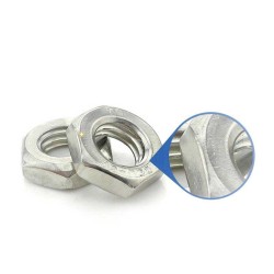 hex jam nuts stainless steel 304 hex panel thin nut m8 hex jam nuts stainless steel 304 hex panel thin nut m8