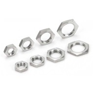 M6-M10 Hex Head Thin Nut Yellow Zinc Plated Jam Nut M6-M10 Hex Head Thin Nut Yellow Zinc Plated Jam Nut