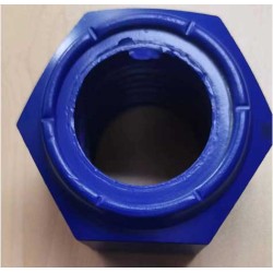Coating nylon Insert nut - M20/M30/M40/M50 - DIN985 Coating nylon Insert nut - M20/M30/M40/M50 - DIN985