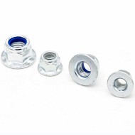 Hexagon Flange Self Lock Nut M3-M10  Zinc DIN 6926  Hexagon Flange Self Lock Nut M3-M10  Zinc DIN 6926