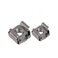 M6 Spring Sheet Metal Cage Clip Square Speed Nut 10Pcs M6 Spring Sheet Metal Cage Clip Square Speed Nut 10Pcs