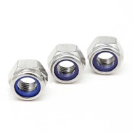 M8 DIN985 carbon steel Brown hex lock nut stainless steel 304 316 2205 nylon Insert nut M8 DIN985 carbon steel Brown hex lock nut stainless steel 304 316 2205 nylon Insert nut