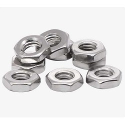 Hex Thin Nut - Stainless Steel - DIN 936 - Hex Flat Jam Nut