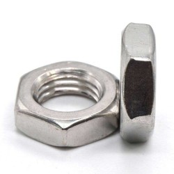 jam nuts stainless steel 304 hex thin nut m10 x 1