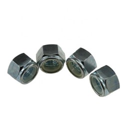 spot m12 din985 carbon steel zinc plated nylon lock nut