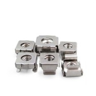 Cage Nut and Screw - Stainless Steel 304, 316 - M4 - With Clips Cage Nut and Screw - Stainless Steel 304, 316 - M4 - With Clips