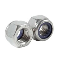 Nylon Lock Nut - DIN 985 - Duplex Stainless Steel (S32520, S40930) - F45, F61 Nylon Lock Nut - DIN 985 - Duplex Stainless Steel (S32520, S40930) - F45, F61