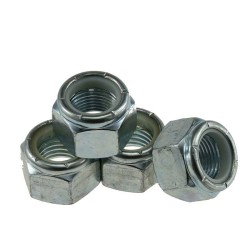 zinc plated nylon insert lock nut nylon nut for furniture