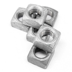 A4-80 DIN 557 Square Nuts Carbon Steel Black ZINC Plated 1/2 Square Thin Nut A4-80 DIN 557 Square Nuts Carbon Steel Black ZINC Plated 1/2 Square Thin Nut