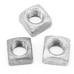 Carbon Steel DIN562 Nut 6-32 Square Nut M4 Left Hand Thread SUS 304 Square Thin Nut Carbon Steel DIN562 Nut 6-32 Square Nut M4 Left Hand Thread SUS 304 Square Thin Nut