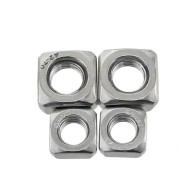 Square Coupling Nut - M4 - DIN 557 - Galvanized - Rectangle Square Coupling Nut - M4 - DIN 557 - Galvanized - Rectangle