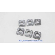 Square Nut - DIN 557 - Stainless Steel 304/316 - M6, M8 Square Nut - DIN 557 - Stainless Steel 304/316 - M6, M8