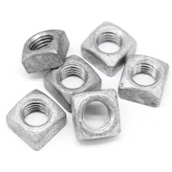 Square Nut - M12 x 16 x 10 - UNF/UNC - Stainless Steel - DIN 557 / DIN 562 - HDG (Hot Dip Galvanized) - Thin Square Nut - M12 x 16 x 10 - UNF/UNC - Stainless Steel - DIN 557 / DIN 562 - HDG (Hot Dip Galvanized) - Thin