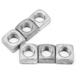 Square Threaded Nut - M2.5, M3 - SS304/SS316 - Bolt and Nut Set - Square Screw Nut