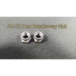 Break Away Tamper Proof Security Shear Nuts 304 316 Stainless Steel Carbon Steel bolt and nut Hex Breakaway Nuts