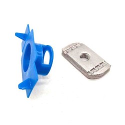 Carbon Steel plastic holder M6 M8 Strut Spring nut Carbon Steel plastic holder M6 M8 Strut Spring nut