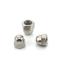 Carbon steel / stainless steel din1587 hex domed cap nut Carbon steel / stainless steel din1587 hex domed cap nut