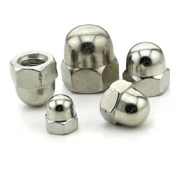 DIN1587 M6 M8 M10 M16 Stainless Steel A2 A4 Domed Long Connecting Cap Nuts DIN1587 M6 M8 M10 M16 Stainless Steel A2 A4 Domed Long Connecting Cap Nuts
