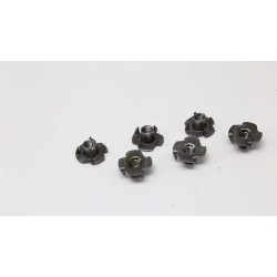 claw tee nuts 1/4" tee nut 5/8 9/16 stainless steel 304 insert tee nut claw tee nuts 1/4" tee nut 5/8 9/16 stainless steel 304 insert tee nut