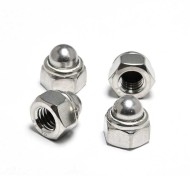 DIN986 Nylon cap type lock nut insert 304 stainless steel DIN986 China Factory Hex Domed Head Nuts with Nylon Insert DIN986 Nylon cap type lock nut insert 304 stainless steel DIN986 China Factory Hex Domed Head Nuts with Nylon Insert