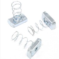 Channel Nut - M6x6 - Hot Dip Galvanized Zinc Plated Steel - Unistrut - Spring Channel Nut - M6x6 - Hot Dip Galvanized Zinc Plated Steel - Unistrut - Spring