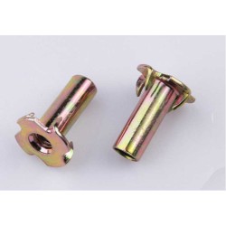 Female Wood T Tee Four Claw Nut Steel Drop In T Nut