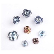 Four Claw Tee Nut Din1624 Wood Insert T Nut With Four Prong Four Claw Tee Nut Din1624 Wood Insert T Nut With Four Prong