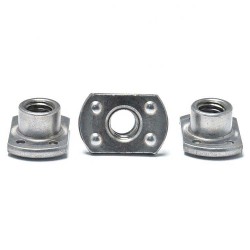 High Quality M6 M8 DIN928 Carbon Steel T Nut Clips Square Weld Nuts with Holes High Quality M6 M8 DIN928 Carbon Steel T Nut Clips Square Weld Nuts with Holes