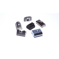 Length Metric Hex Coupling Nut 304 Stainless Steel Rod Coupling Nuts Customized Thin Parallelogram Nuts with Two Round Corner Length Metric Hex Coupling Nut 304 Stainless Steel Rod Coupling Nuts Customized Thin Parallelogram Nuts with Two Round Corner