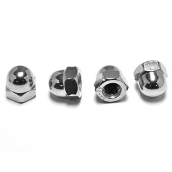 M3 M12 Nuts Acorn Cap 304 Stainless Steel 18/8 Hex Dome Head Cap Nut Steel Zinc Plated Finish DIN1587 Bolt And Nut
