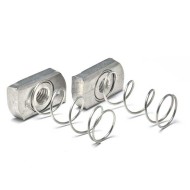 M5 M6 Cable Tray Stainless Steel Strut Channel Slot Leaf Long Spring Nut M5 M6 Cable Tray Stainless Steel Strut Channel Slot Leaf Long Spring Nut