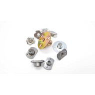 M6 M8 M10 M12 7/16 2 4 Holes Carbon Steel T Tee Weld Nut M6 M8 M10 M12 7/16 2 4 Holes Carbon Steel T Tee Weld Nut