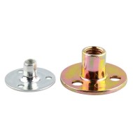 Manufacturer Three Hole Plate Nut Stainless Steel Round Base Tee Nut Manufacturer Three Hole Plate Nut Stainless Steel Round Base Tee Nut