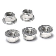 Serrated Flange Hex Lock Nuts 304 316 Stainless Steel Full Thread Hex Drive Serrated Hex Flange Nuts Serrated Flange Hex Lock Nuts 304 316 Stainless Steel Full Thread Hex Drive Serrated Hex Flange Nuts