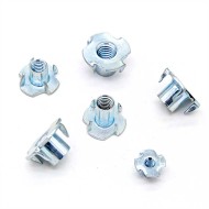Special Process 1/2"-13 Thread Tee Nut Insert Zinc Plated Full Thread M4 T-nut Special Process 1/2"-13 Thread Tee Nut Insert Zinc Plated Full Thread M4 T-nut