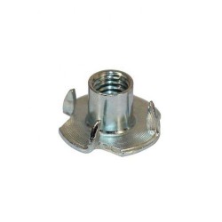 stainless steel 316 round tee nut four claws tee nut m10 tee claw nut for furniture