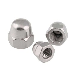 Cap Nut / Acorn Nut - Stainless Steel A2 A4 - DIN 1587 - Closed End - Hex Domed