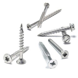 1/4" x 1/4" 2mm Bamboo Joint Wood Screw - Square Recessed Pan Head, Torx Button Head, Self-Drilling, Stainless Steel 1pc 1/4" x 1/4" 2mm Bamboo Joint Wood Screw - Square Recessed Pan Head, Torx Button Head, Self-Drilling, Stainless Steel 1pc