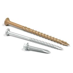 Anti-Corrosive Ceramic Coated Flat Head Countersunk Allen Socket Wood Screw - Chipboard Screws with Cutting End