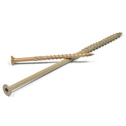 Anti-Corrosive Ceramic Coated Flat Head Countersunk Allen Socket Wood Screw - Chipboard Screws with Cutting End