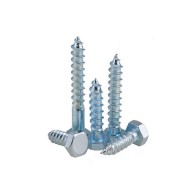 ASME 18.2.1 5/16-Inch Zinc Plated Hex Head Lag Screw (Hexagonal Wood Screw) ASME 18.2.1 5/16-Inch Zinc Plated Hex Head Lag Screw (Hexagonal Wood Screw)