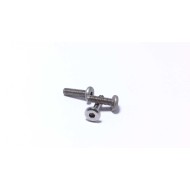 SS304/316 Stainless Steel M4/M5/M6 Hex Socket Chamfered End Flat Head Screw SS304/316 Stainless Steel M4/M5/M6 Hex Socket Chamfered End Flat Head Screw