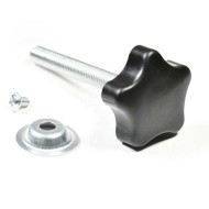 Long Thumb Screw - Custom Metal M8 Handle Quick Release Plastic Head Stainless M3 Long Thumb Screw - Custom Metal M8 Handle Quick Release Plastic Head Stainless M3