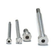 Shoulder Bolt Plug Screws - Custom Metric Thread ISO7379 1/4-20 x 4' Stainless Steel Shoulder Bolt Plug Screws - Custom Metric Thread ISO7379 1/4-20 x 4' Stainless Steel