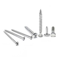 Robertson Pan Flat Head Decking Screws - Stainless Steel Self-Tapping Wood Screws Robertson Pan Flat Head Decking Screws - Stainless Steel Self-Tapping Wood Screws