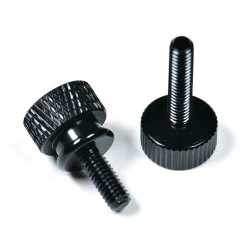 Diamond Knurled Cheese Head with Hollow Collar Thumb Screws - High Quality Resistant to Rust Aluminum Diamond Knurled Cheese Head with Hollow Collar Thumb Screws - High Quality Resistant to Rust Aluminum